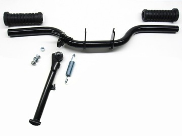 KNIAZW - PODNÓŻEK KIEROWCY SIMSON + STOPKA + GUMY