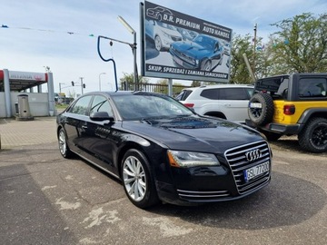 Audi A8 D4 Sedan 4.2 FSI 372KM 2011 Audi A8 4.2 FSI 372 KM, Long, Quattro, Dociągi,