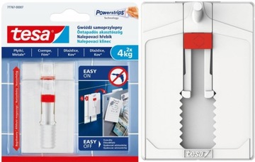 Gwóźdź samoprzylepny regulowany tesa płytki 2x 4kg