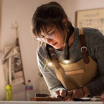 ГИБКИЙ СВЕТОДИОДНЫЙ ШЕЙНЫЙ ФОНАРЬ ДЛЯ ЧТЕНИЯ КНИГ