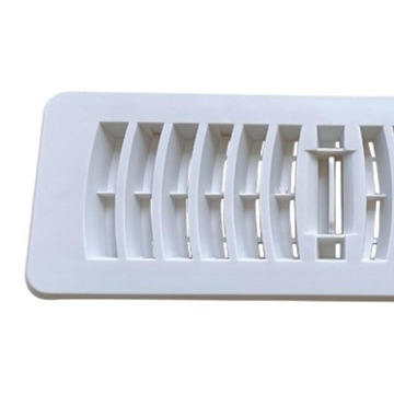 Напольный воздушный дефлектор Прочный настенный воздушный дефлектор белого цвета
