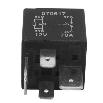 Реле компрессора насоса пневмоподвески 12W 70A 2F