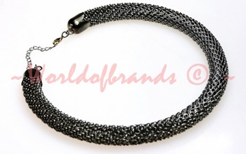 RESERVED Kolia Choker naszyjnik łezki krople oczka