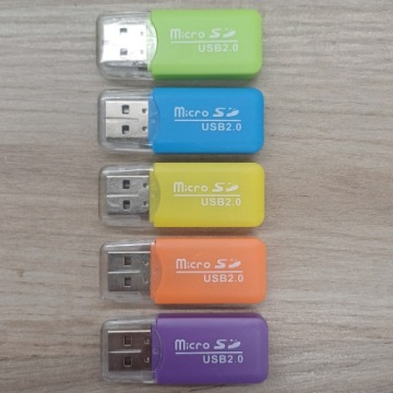АДАПТЕР СЧИТЫВАНИЕ КАРТ ПАМЯТИ MICROSD USB 2.0 ДЛЯ НОУТБУКА