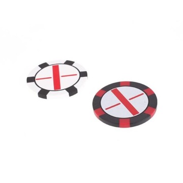 Маркер для мяча для гольфа Покерные фишки Коллекционные аксессуары Подарок 20 шт.