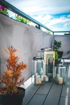 ЩИТ ДЛЯ БАЛКОНА УФ-ЗАТЕНЯЮЩАЯ СЕТКА ДЛЯ БАЛКОНА ТЕРРАСА ЩИТНЫЙ КОВРИК 100 x 700