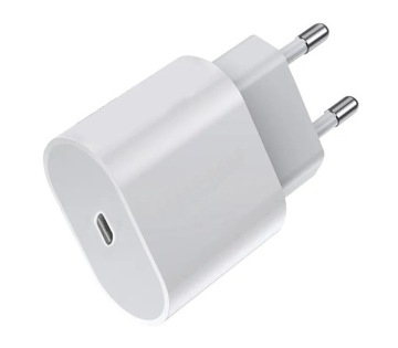 БЫСТРОЕ ЗАРЯДНОЕ УСТРОЙСТВО USB-C 20 ВТ + КАБЕЛЬ 1 М ДЛЯ IPHONE