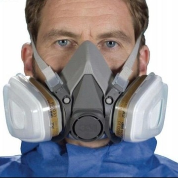 3M Маска 6300 Набор локков +Фильтры 4 ПК. Половина -маска 3M оригинал