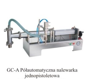 Nalewarka do płynów rzadkich soków mydła GC-A 500/ 50-500 ml LINIA SZYCIA