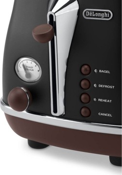 Тостер DE LONGHI CTOV2103.BK 900Вт ЧЕРНЫЙ