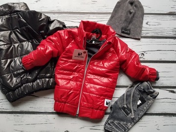 Куртка-бомбер переходного типа Style Kids, черный 140
