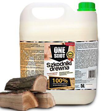 OneShot Impregnat na szkodniki drewna TERMITY 5L