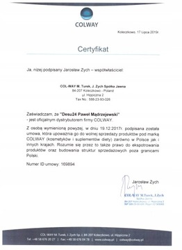 Colway Коллаген 45 мл растительный