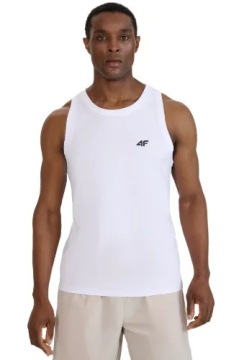 KOSZULKA 4F MĘSKA BEZ RĘKAWÓW T-SHIRT TANK TOP BOKSERKA BAWEŁNA M