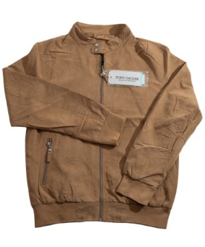 КУРТКА ПЕРЕХОДНАЯ МУЖСКАЯ, КОРИЧНЕВАЯ, ВЕСНА, XXL