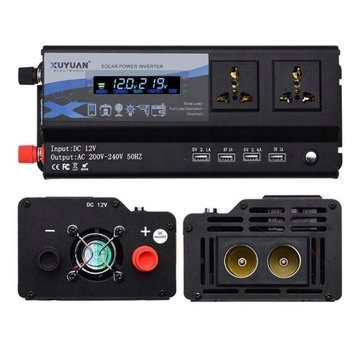 Чистый синусоидальный инвертор 6000 Вт 12 В