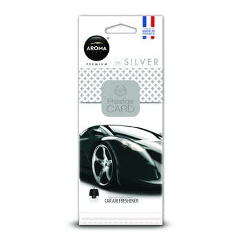 Zapach samochodowy Aroma Car Prestige Card Silver