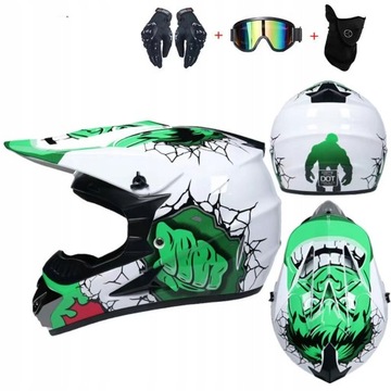 KASK MOTOCYKLOWY OFF-ROAD ENDURO MOTOCROSS