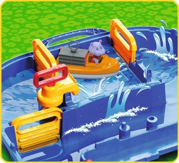 Набор водных дорожек AquaPlay Mega с каналами 150x160 см