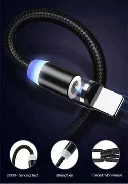 Магнитный USB-кабель MICRO, USB C, зарядка IPHONE
