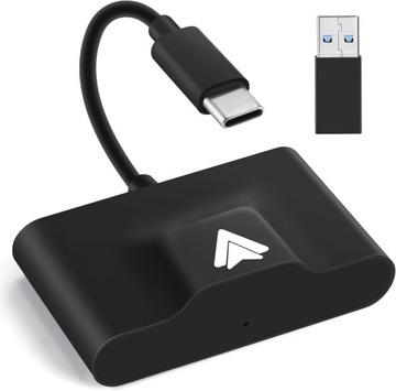Carplay bezprzewodowy adapter Android Auto Bluetooth WiFi 5GHz USB-C