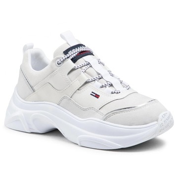 Buty sneakersy TOMMY JEANS beżowy 39