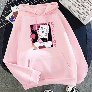 Bluza Anime Hunter X Hunter dla mężczyzn/kobiet killia Zoldyck Manga kaptu
