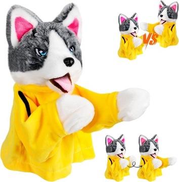 Kung Fu Dog & Husky Interactive Toy - 2024 New Boxing & Tricky Hand Puppet