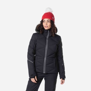 Kurtka narciarska Rossignol W Staci czarna - XXL