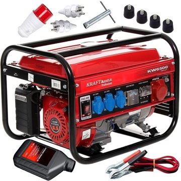 ГЕНЕРАТОР KRAFT POWER 4800W и AVR+