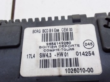9654149280 OBRAZOVKA NAVIGACE 1.4 I 55 2004 CITROEN XSARA (N1)
