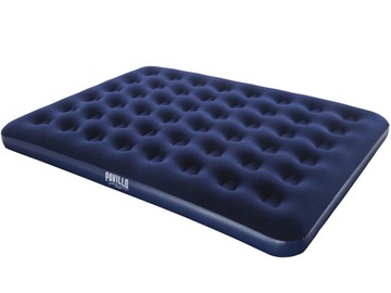 BESTWAY materac dmuchany z weluru dla 2 osób 203/152/22 cm