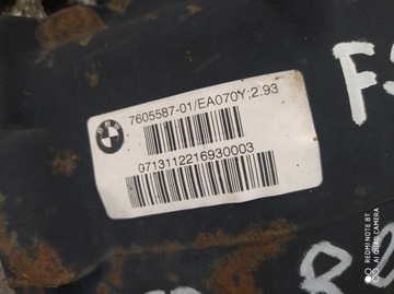 BMW F20 F21 NÁPRAVA DIFER ZADNÍ 7605587 P 2.93