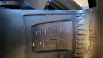 RÁFKY KOLA Z PNEUMATIKA ZIMNÍMI 5X112 R19 AUDI VW BMW MERCEDES MINI