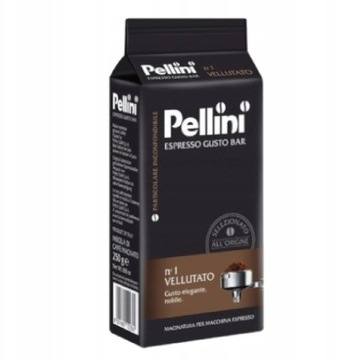 PELLINI ESPRESSO N'1 VELLUTATO 250 Г МОЛОТЫЙ КОФЕ