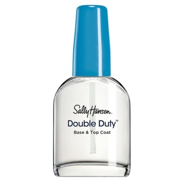 Sally Hansen Double Duty Base & Top Coat – Baza i Utwardzacz 2w1, 13,3 ml