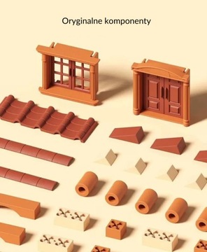 Замок в кирпич 507 элементов