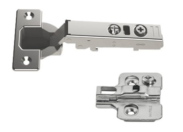 ZAWIAS MEBLOWY PROSTY NAKŁADANY 110 STOPNI REGULACJA 3D HAFELE CICHY DOMYK