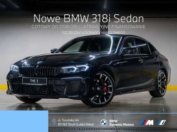 BMW Seria 3 G20-G21 Limuzyna 2.0 318i 156KM 2025 BMW Seria 3 18i Sedan 156 KM - Pakiet M Pro - Aktywny Tempomat - Pakiet Se