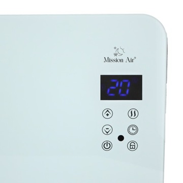 ЭЛЕКТРИЧЕСКИЙ КОНВЕКТОР РАДИАТОР СТЕКЛЯННАЯ ПАНЕЛЬ энергосберегающая 1500Вт WiFi