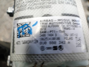 AIRBAG ULOŽENÍ SEDADLA PRAVÁ AUDI Q3 8U 8U0 8U0880242A
