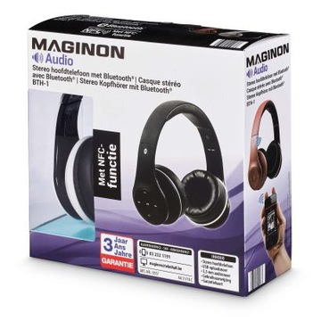 Беспроводные наушники BTH-1 Bluetooth NFC AUX!