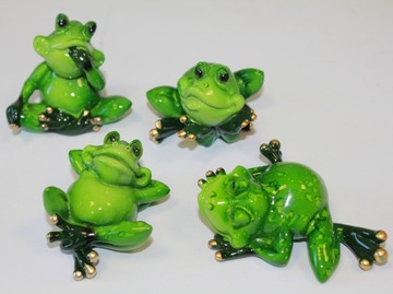 ФИГУРКА ЛЯГУШКИ LUCKY FROG MIX 4 УЗОРА