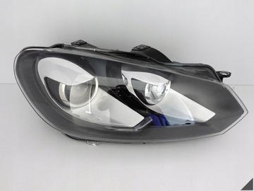 VW GOLF VI 6 5K1 08-12 LAMPA XENON SKRĘTNY PRAWA PRZÓD EUROPA HELLA NOWA