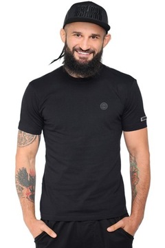 T-SHIRT OCTAGON REGULAR CZARNY L