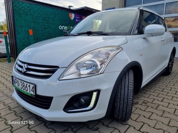 Suzuki Swift V 2015 Suzuki Swift V 1.2 90 KM skóra alcantara alufelgi perłowy lakier gwarancja, zdjęcie 1