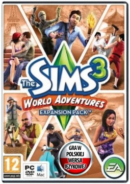The Sims 3 Wymarzone Podróże PC po Polsku PL