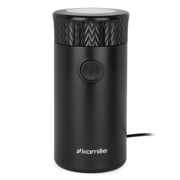 Электрическая черная кофемолка