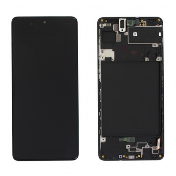 Wyświetlacz LCD Refabrykowany Samsung A71 RAMKA
