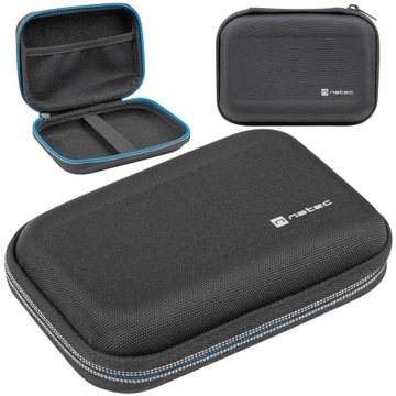 Pokrowiec Etui Podróżne NATEC Krill 2 na Dysk HDD/SSD, Elektronikę, GPS